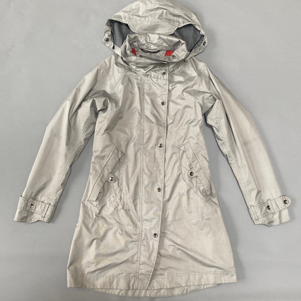 Nau trench coat rain shell jacket, size S